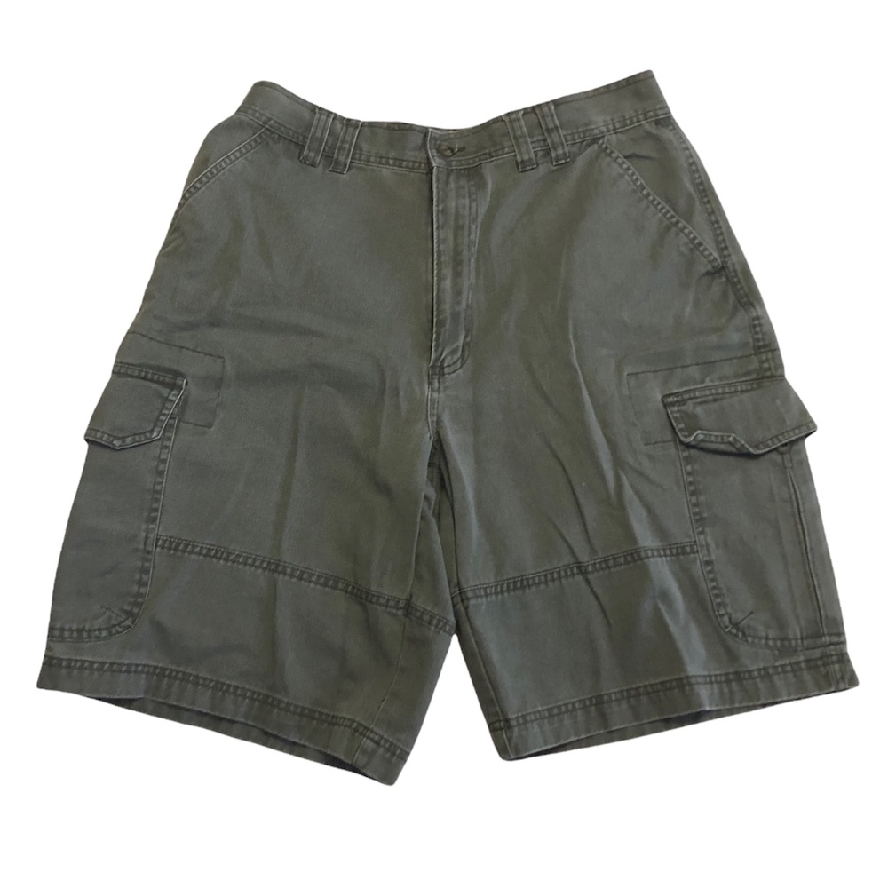 Club Room Men’s Khaki Cargo Shorts Sz 32